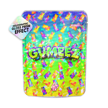 Gumeez SFX Mylar Pouches Pre-Labeled - 3.5g (1/8oz) / No / 16pcs