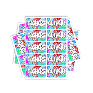 Gushers Rectangle / Pre-Roll Labels - Pre-Roll (10.16cm x 6.7cm) / 10