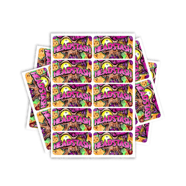 Headstash Rectangle / Pre-Roll Labels - Pre-Roll (10.16cm x 6.7cm) / 10
