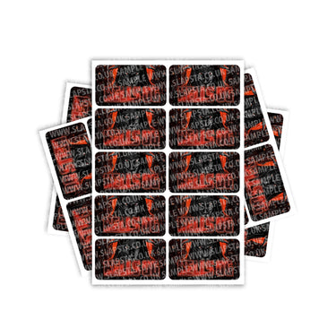 Hells OG Rectangle / Pre-Roll Labels - Pre-Roll (10.16cm x 6.7cm) / 10