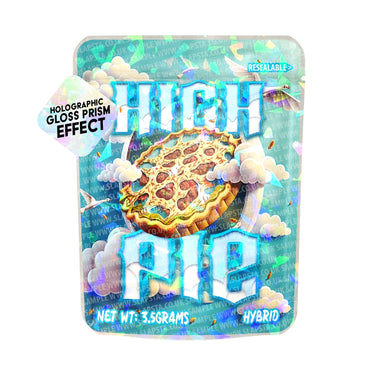 High Pie SFX Mylar Pouches Pre - Labeled - 3.5g (1/8oz)
