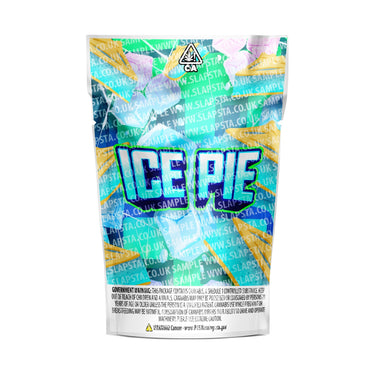 Ice Pie Mylar Pouches Pre-Labeled - 3.5g (1/8oz) / No / 16pcs