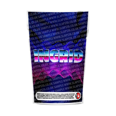 Ingrid Mylar Pouches Pre - Labeled - 3.5g (1/8oz)