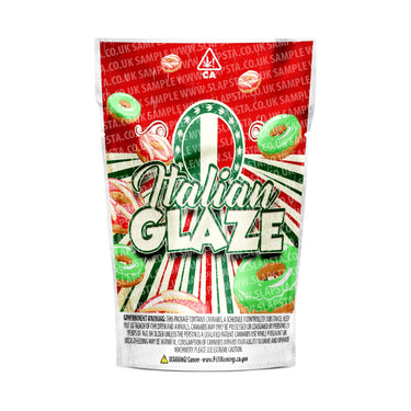 Italian Glaze Mylar Pouches Pre-Labeled - SLAPSTA