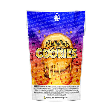 Jaffa Cake Cookies Mylar Pouches Pre-Labeled - SLAPSTA