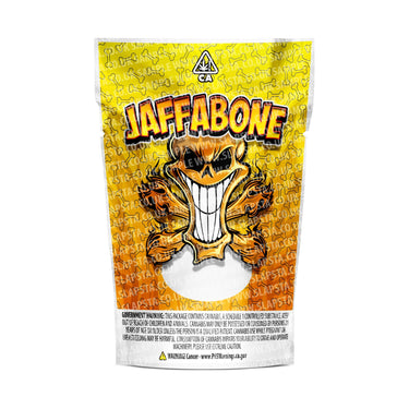 Jaffabone Mylar Pouches Pre-Labeled - SLAPSTA