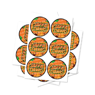 Jaffadawg Circular Stickers - 2.5cm