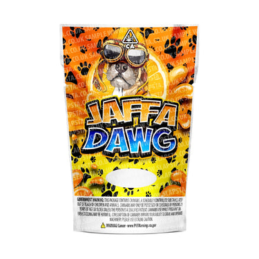 Jaffadawg Mylar Pouches Pre-Labeled - SLAPSTA