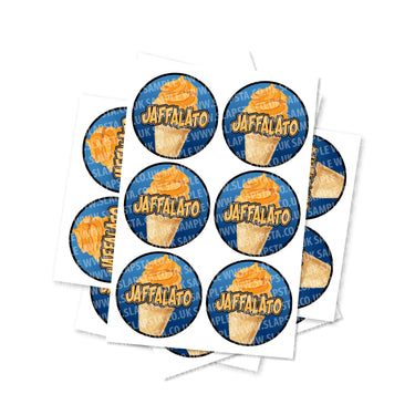 Jaffalato Circular Stickers - 2.5cm