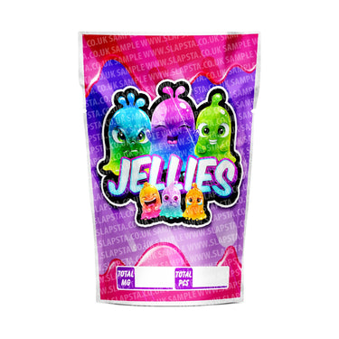 Jellies Mylar Pouches Pre-Labeled - 3.5g (1/8oz) / No / 16pcs