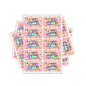 Jelly Beanz Rectangle / Pre-Roll Labels