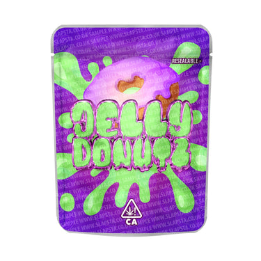 Jelly Donuts Mylar Pouches Pre - Labeled - 3.5g (1/8oz)