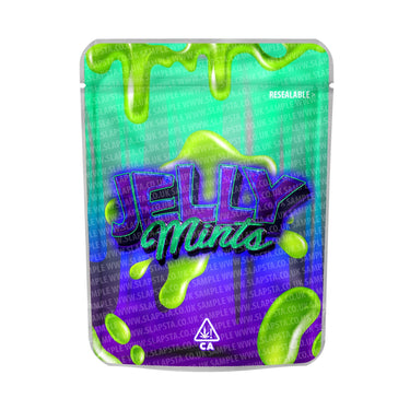 Jelly Mints Mylar Pouches Pre-Labeled - 3.5g (1/8oz) / No / 16pcs