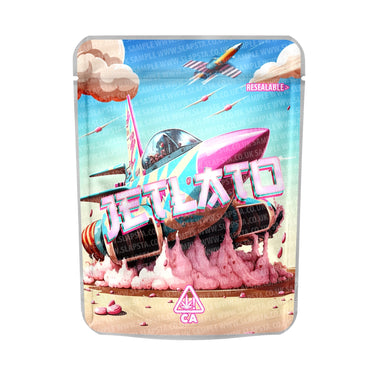 Jetlato Mylar Pouches Pre - Labeled - 3.5g (1/8oz)