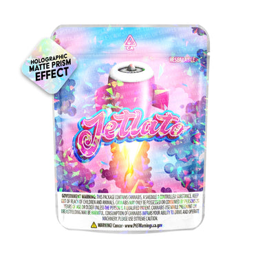 Jetlato SFX Mylar Pouches Pre-Labeled - SLAPSTA