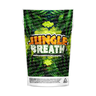 Jungle Breath Mylar Pouches Pre-Labeled - 3.5g (1/8oz) / No / 16pcs