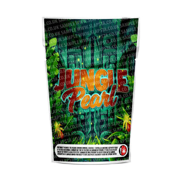 Jungle Pearl Mylar Pouches Pre-Labeled - 3.5g (1/8oz) / No / 16pcs