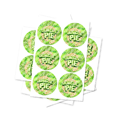 Jungle Pie Circular Stickers - 2.5cm