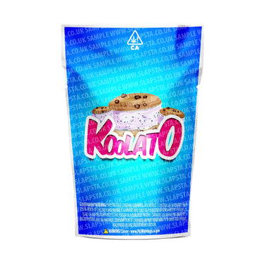 Koolato Mylar Pouches Pre-Labeled - 3.5g (1/8oz) / No / 16pcs