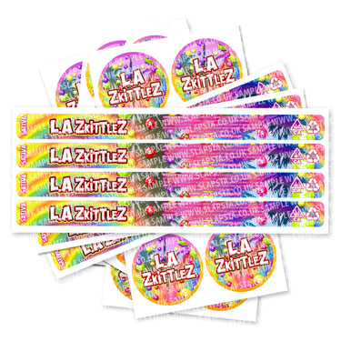 LA Zkittlez Pressitin Strain Labels - 100ml
