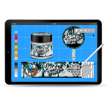 Label + Lid Design (Any Size) - Default Title