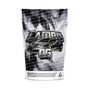 Lambo OG Mylar Pouches Pre-Labeled - 3.5g (1/8oz) / No / 16pcs