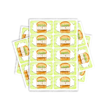 Lambs Bread Rectangle / Pre - Roll Labels - Pre - Roll (10.16cm x 6.7cm)