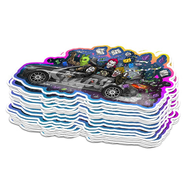 Laminated Slap Stickers - 2cm
