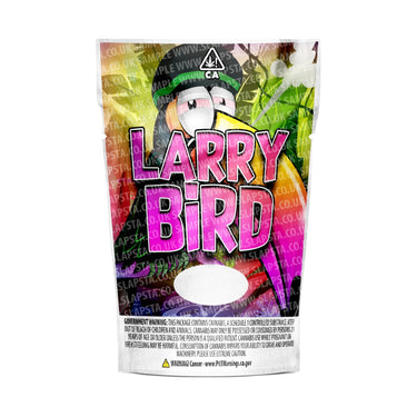 Larry Bird Mylar Pouches Pre-Labeled - SLAPSTA