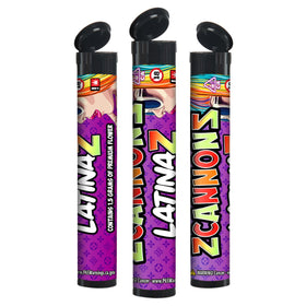 LatinoZ Labelled Pre-Roll Tubes