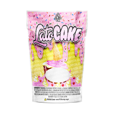 Latto Cake Mylar Pouches Pre-Labeled - SLAPSTA