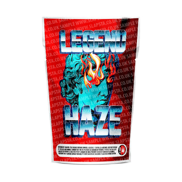 Legend Haze Mylar Pouches Pre-Labeled - 3.5g (1/8oz) / No / 16pcs