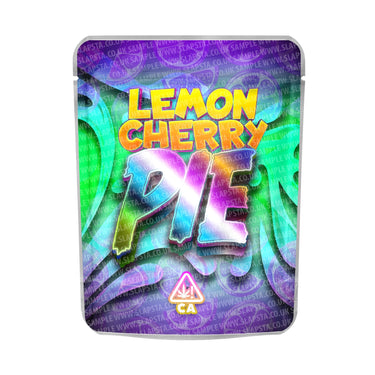 Lemon Cherry Pie Mylar Pouches Pre - Labeled - 3.5g (1/8oz)