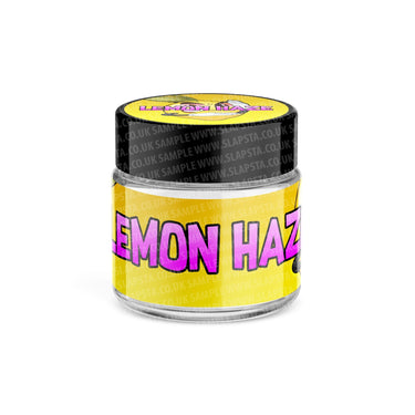 Lemon Haze Glass Jars Pre - Labeled - 3.5grams (1/8oz)