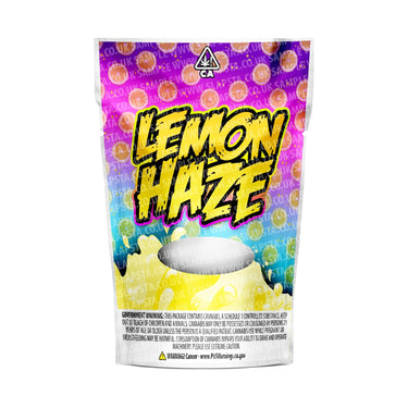 Lemon Haze Mylar Pouches Pre-Labeled - 3.5g (1/8oz) / No / 16pcs