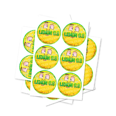 Lemon OG Circular Stickers - 2.5cm