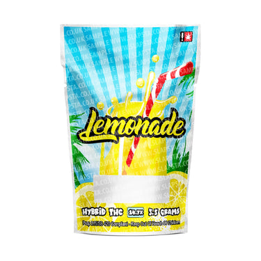 Lemonade Mylar Pouches Pre-Labeled - 3.5g (1/8oz) / No / 16pcs
