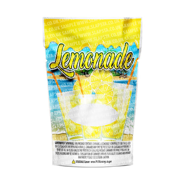 Lemonade Mylar Pouches Pre-Labeled - 3.5g (1/8oz) / No / 16pcs