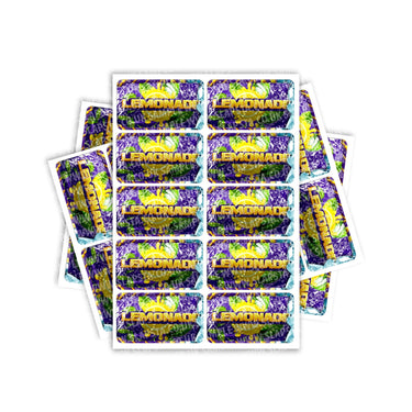 Lemonade Rectangle / Pre-Roll Labels - Pre-Roll (10.16cm x 6.7cm) / 10