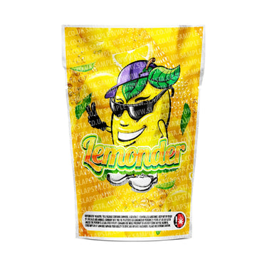 Lemonader Mylar Pouches Pre-Labeled - 3.5g (1/8oz) / No / 16pcs