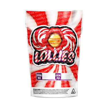 Lollies Mylar Pouches Pre-Labeled - 3.5g (1/8oz) / No / 16pcs