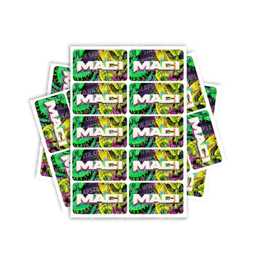 MAC 1 Rectangle / Pre-Roll Labels - Pre-Roll (10.16cm x 6.7cm) / 10