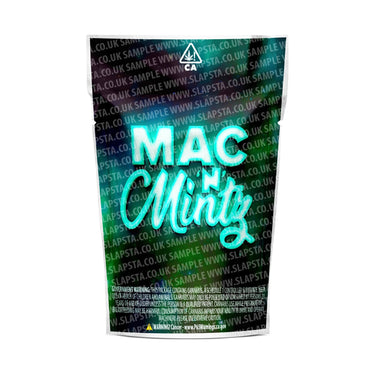 Mac N Mints Mylar Pouches Pre - Labeled - 3.5g (1/8oz)