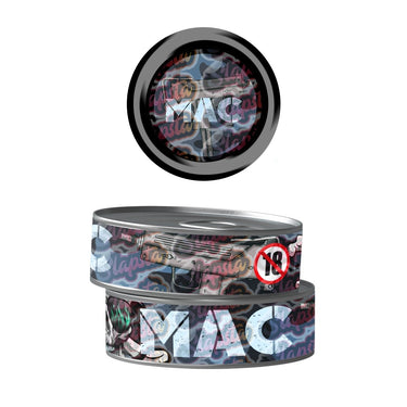 MAC Pre - Labeled 3.5g Self - Seal Tins - 60pcs