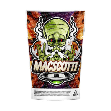 Mac Scotti Mylar Pouches Pre-Labeled - 3.5g (1/8oz) / No / 16pcs