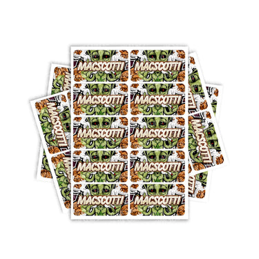 Mac Scotti Rectangle / Pre-Roll Labels - Pre-Roll (10.16cm x 6.7cm) / 10