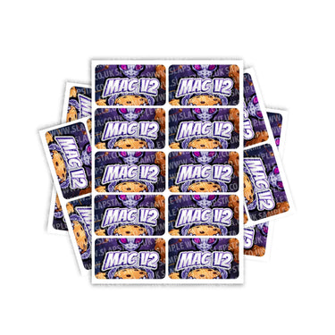 Mac V2 Rectangle / Pre-Roll Labels - Pre-Roll (10.16cm x 6.7cm) / 10