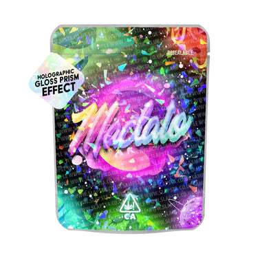 Maclato SFX Mylar Pouches Pre - Labeled - 3.5g (1/8oz)