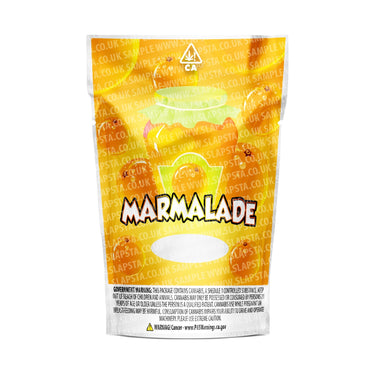 Marmalade Mylar Pouches Pre - Labeled - 3.5g (1/8oz)