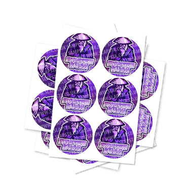 Master Kush Circular Stickers - 2.5cm